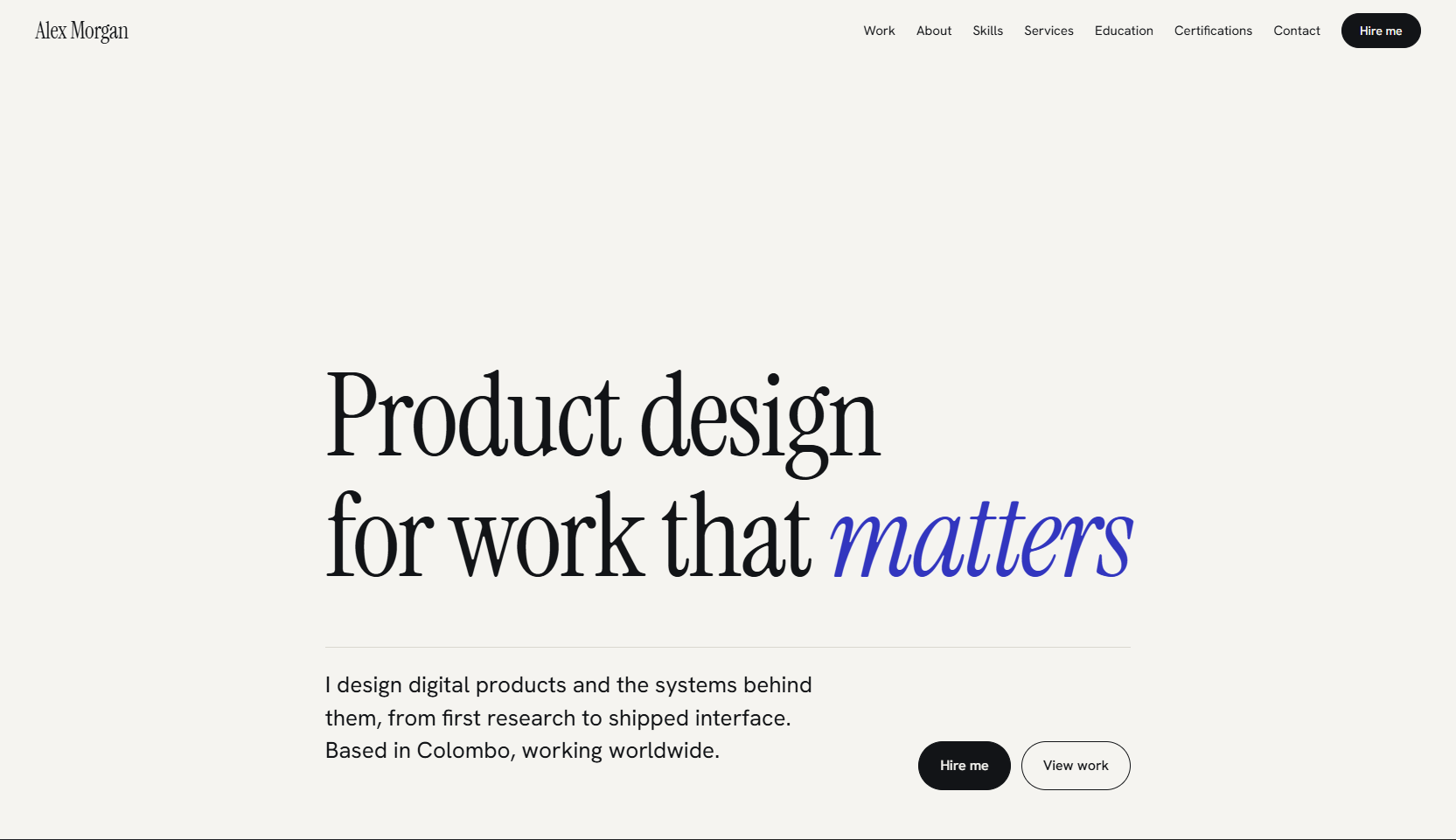 Portfolio Website Template – 14 Pages, HTML, CSS & JS